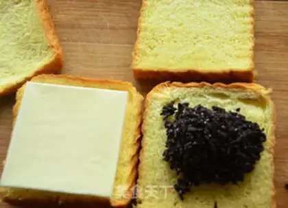 Make Purple cheese sandwich step 12