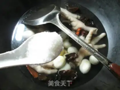 Make Black-mule quail egg claws step 6