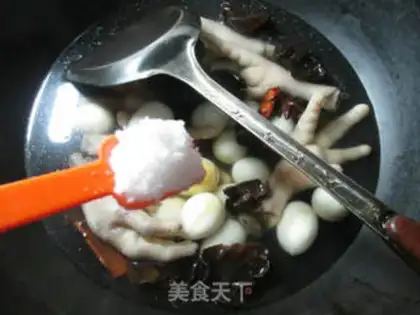 Make Black-mule quail egg claws step 7