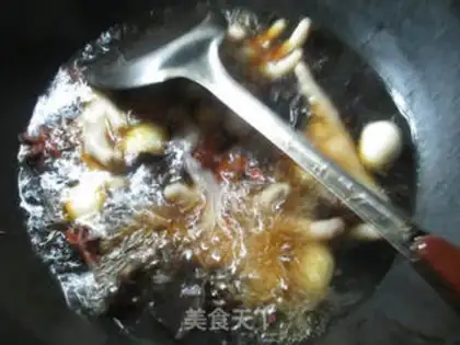 Make Black-mule quail egg claws step 8