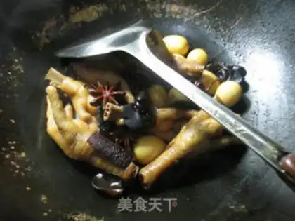Make Black-mule quail egg claws step 9