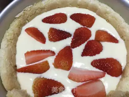 Make Strawberry Charlotte step 18