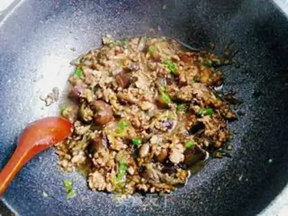 Make Meat and eggplant step 8