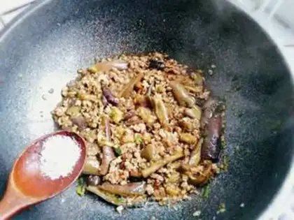 Make Meat and eggplant step 9