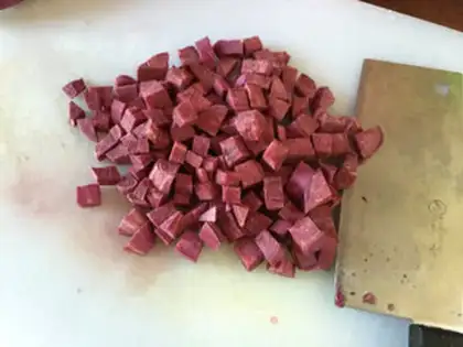 Make ♪ The purple potato ♪ step 2