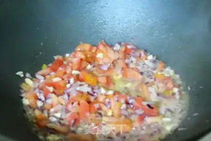 Make Seafood pizza step 2