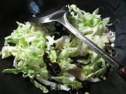 Make ♪ Black-mucked saloon cabbage ♪ step 2