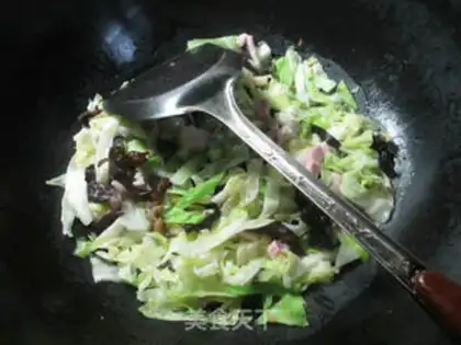 Make ♪ Black-mucked saloon cabbage ♪ step 4
