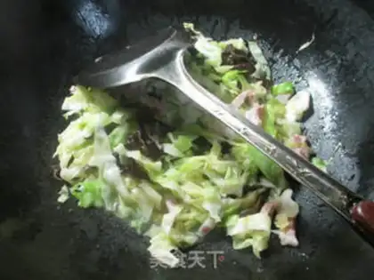Make ♪ Black-mucked saloon cabbage ♪ step 6