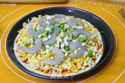 Make Seafood pizza step 13