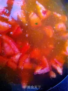 Make Tomato egg noodles step 4