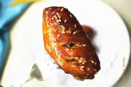 Make Honey-cooked chicken wings step 11
