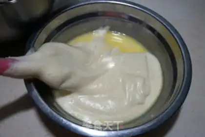 Make SpongeBob cake step 7