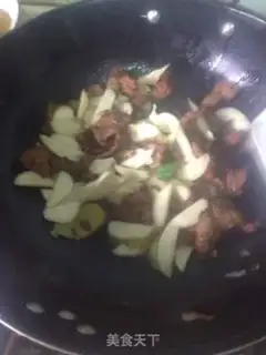 Make Beef fried white step 7