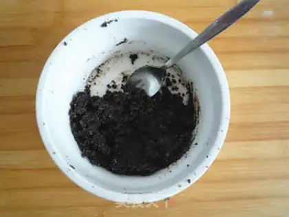 Make Black sesame tacos step 4
