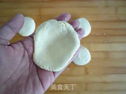 Make Black sesame tacos step 6