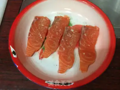 Make Fried salmon step 0
