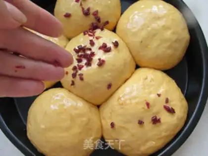 Make Pumpkin cranberry bread step 7