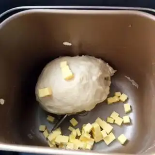 Make Scratch the tea and beans step 1