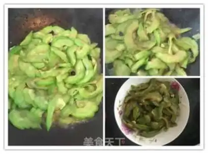 Make Fried melon step 2