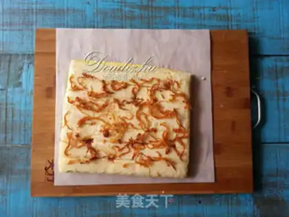 Make Skin cake, pine roll step 11