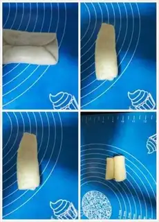 Make Japanese milk rolls step 7