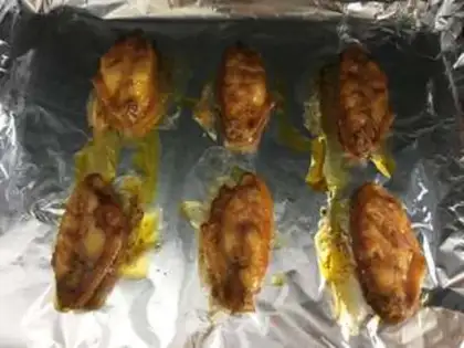Make Roasted chicken wings step 4