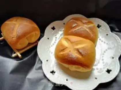 Make Japanese milk rolls step 14