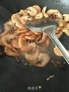 Make Spicy shrimp step 2