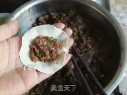 Make Horse dumplings step 8