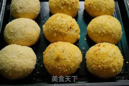 Make Corn brilliards and bread step 11