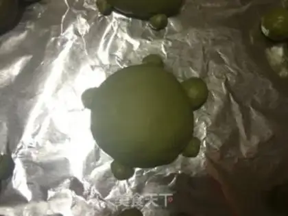 Make A turtle pineapple bag step 6
