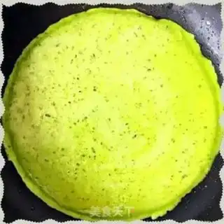 Make cucumber egg cake step 3