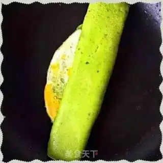 Make cucumber egg cake step 6