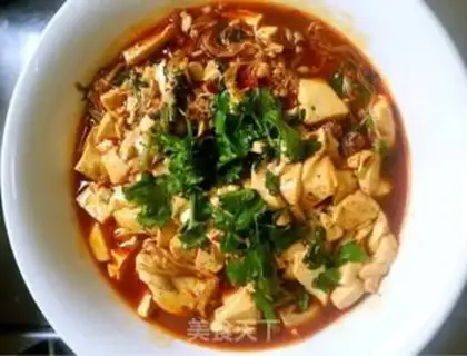 Make Spicy tofu step 6