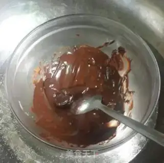 Make Mirror chocolate mousse step 7