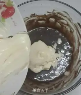 Make Mirror chocolate mousse step 9