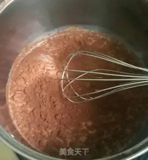 Make Mirror chocolate mousse step 13