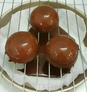 Make Mirror chocolate mousse step 17