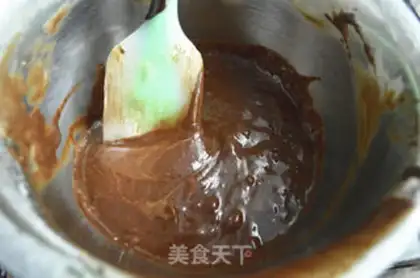 Make Handmade black chocolate brownie step 3