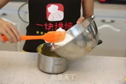 Make Japanese cotton cake rolls step 8