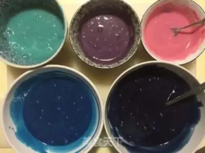 Make Milky Way Mirror Cake step 7