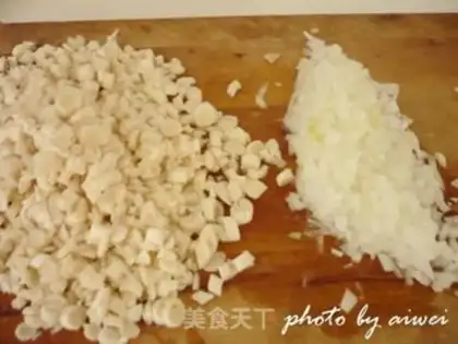 Make Chestnut pizza step 5