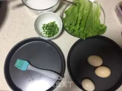 Make Homemade egg sausage powder step 1