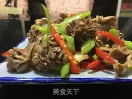 Make The fried chicken flower step 9
