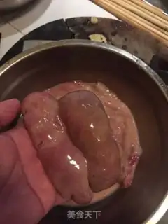 Make Steam fish intestines step 1