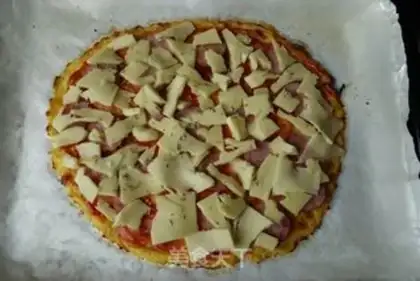 Make No flour, no oil for the bottom pizza step 10