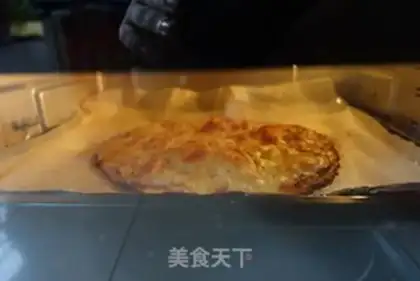 Make No flour, no oil for the bottom pizza step 11