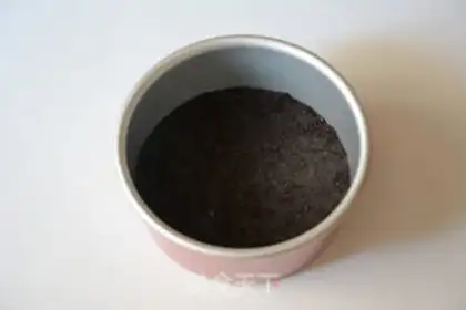 Make Blueberry frozen cheesecake step 1