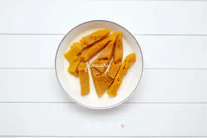 Make Pumpkin cheese chops step 1